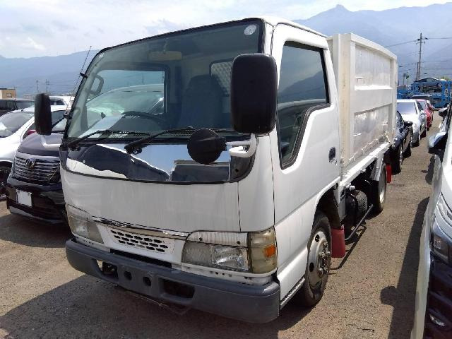 エルフ 4.8 ダンプ ロング フルフラットロー ディーゼル 4WD 