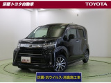 室内スペースの広さと燃費の良さが人気の【ムーブ】。フロントフェイスが精悍なカスタムXです。普段使いはもちろん、ちょっとしたお出かけにも乗りやすい車です。