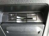 ETC車載器付きです。高速道路の料金所もスムーズに通過できます。