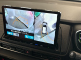 マルチビューカメラシステム搭載で駐車が苦手な方も全方向を確認しながらの駐車が可能です!カメラは選択可能でフロントだけサイドだけ等便利にご使用いただけます!