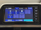 Bluetooth対応、CD再生機能付き。お好きな音楽を聴きながらのドライブは楽しいですよね〜♪