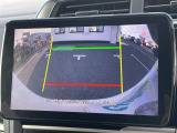 【 バックカメラ 】駐車が苦手な方でも映像で後方の安全確認もしっかり♪見えない死角の部分や距離感などモニター確認することが可能です!//