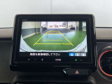 バックカメラ装着!死角になりやすい後方もとても見やすいです。