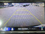バックが苦手な方にもオススメなバックカメラ付き!広い画角で広範囲も見渡せます。
