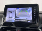上から丸見えアラウンドビューモニター付きです。