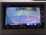 バックをするとき自動でリアの様子が映る『リアカメラ』付き! 画面で確認しながらバックが出来るので駐車の時も安心です。