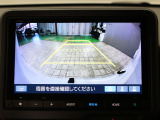 【バックカメラ】駐車時に後方がリアルタイム映像で確認できます。大型商業施設や立体駐車場での駐車時や、夜間のバック時に大活躍!運転スキルに関わらず、今や必須となった装備のひとつです!