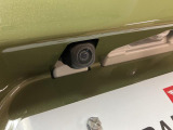 バックカメラを装備!運転席から見えにくい部分をナビなどの画面に表示します。純正ナビなどをお付けいただくと、ご利用頂けます。