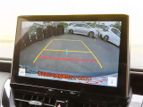 車庫入れもお任せのバックカメラ付き!