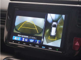 ◆全周囲カメラシステム◆運転席から見えにくい後方などをナビ画面で確認でき運転を支援するシステムです!