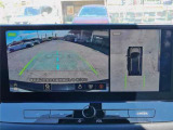 車の全周囲を確認できるアラウンドビューモニター