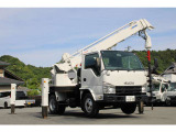 エルフ  穴掘建柱車 アイチ D50A