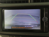 バックガイドモニターで、後方を確認しながら安心して駐車することができます。運転初心者も熟練者も必須の機能ですよ!