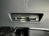 ETC車載器付きです。高速道路の料金所もスムーズに通過できます。