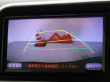 バックガイドモニターを装備しています、車庫入れもラクラクです。