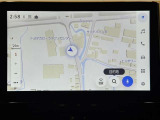 ナビ付きです。目的地を設定すれば、初めての場所でも簡単に行くことが出来ます。