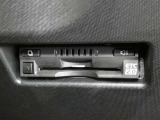 ETC車載器付きです。高速道路の料金所もスムーズに通過できます。
