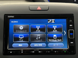 オーディオメニューです。スマートフォンとの連携が可能です♪視認性に優れており、使い勝手も良好です。