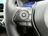 ステアリングスイッチで車両情報を切り替えて必要な情報を確認したりできます。