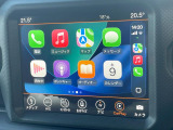 ●Apple Car Play:スマホとの有線接続で、ナビ・オーディオ再生などスマホのアプリ機能が画面でも使える便利機能です!