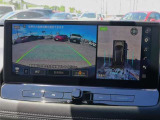 車の全周囲を確認できるアラウンドビューモニター