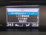 車線からのはみ出しをお知らせするレーンディパーチャーアラートを搭載しています。