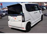 29年式・N-BOXカスタム・G特別仕様車SSブラックスタイルパッケージ・6.0万キロ・ナビ・TV・Bluetooth・バックモニター・ETC・シートヒーター・両側パワースライドドア・