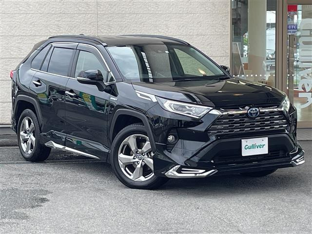 RAV4 ハイブリットG 本革シート ワンオーナー