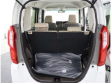 広々としたラゲージスペースを備えています。大きなものや長さのある荷物もしっかりと積み込めます。