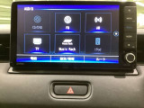 ナビゲーションはフルセグTV、インターナビ対応のGathers純正メモリーナビを搭載しています。Bluetoothオーディオ機能がありますので、スマートフォンなどの音楽も再生できます。