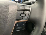 前方の車との車間を設定し、スピードを上げたり緩めたりを自動で行ってくれる追尾式の「レーダークルーズ」。上級装備の一つです!高級車にしかつかない嬉しい機能です。