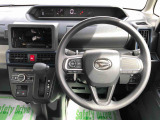 運転中も見やすいメーター。
