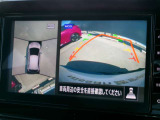 ナビ画面アラウンドビューモニター付、安心安全、全方向、上から見えます。運転が苦手な方安心です。