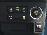 運転席回りのスイッチで安全装備のON/OFFも簡単に!