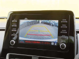 車庫入れもお任せのバックカメラ付き!