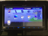 ナビゲーションはフルセグTV対応のメモリーナビ(社外品)を搭載しています。Bluetoothオーディオ機能がありますので、スマートフォンなどの音楽も再生できます。