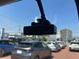 前方ドライブレコーダーが付いております。ナビ画面で映像確認可能です。
