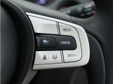 ◆アダプティブクルーズコントロール◆予め設定した車速内でクルマが自動的に加減速。前走車との適切な車間距離を維持しながら追従走行します。【LKAS】車線維持支援システムでステアリング操作を支援。