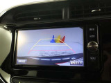 ガイドラインも表示されるバックカメラが付いているので、車庫入れが苦手という方も安心です♪