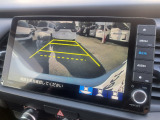 バックカメラのお写真です。駐車が苦手な方でも楽に駐車が行えますね♪