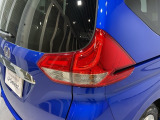 視認性がいいテールランプ。後続車にも存在をアピール。
