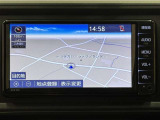 ナビ付きです。目的地を設定すれば、初めての場所でも簡単に行くことが出来ます。