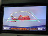 バックガイドモニターを装備しています、車庫入れもラクラクです。