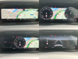 【インタラクティブドライバーディスプレイ:MOP価格 107,000円】12.3インチのフルTFTディスプレイ。ご覧のとおりレイアウトも自由自在に。ワンメーター・ツーメーター・フルマップなどからお選びいただけます。