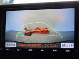 バックガイドモニターを装備しています、車庫入れもラクラクです。