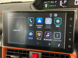 【スマホ連携ディスプレイオーディオ】「Car Play」に対応したアプリを操作可能。電話・地図アプリ・音楽・メッセージ、快適なカーライフを提供します♪