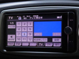 地デジ対応、フルセグデジタルTV放送が視聴できます。