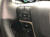 【ステアリングスイッチ】左です。ハンドルから手を離さず、運転に集中したまま手元でオーディオ操作等ができます。