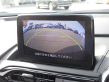 バックカメラを装備。駐車場などでの取り回しもスムーズに行っていただけます。