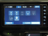 Bluetooth対応ナビです。スマホからのプレイリスト再生やハンズフリー通話も可能です。